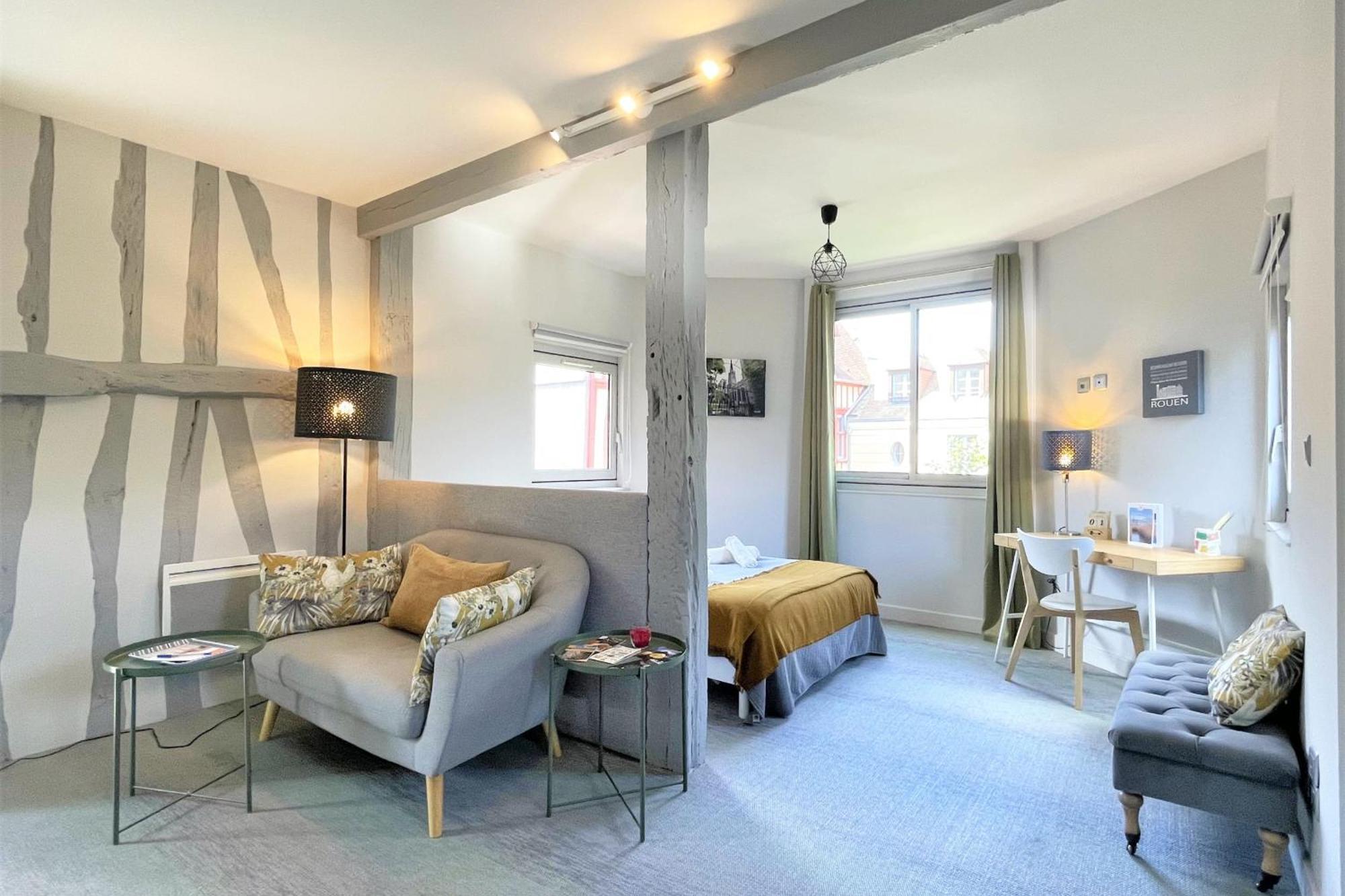 Les 3 Clochers - Cosy Et Confort - Hypercentre รูออง ภายนอก รูปภาพ
